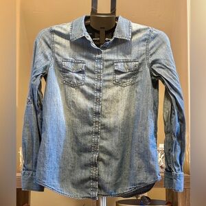 Arizona Jean Company Light Blue Cotton Shirt